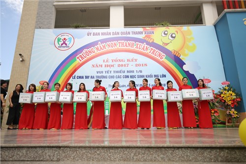 Lễ tổng kết năm học 2017 - 2018 trường MN Thanh Xuân Trung
